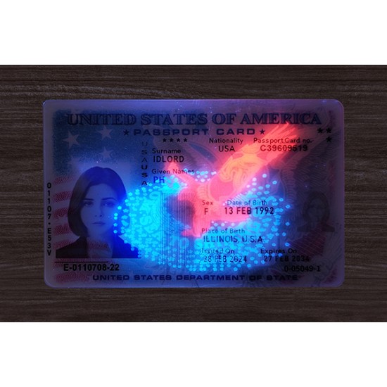 Fake Passport Card